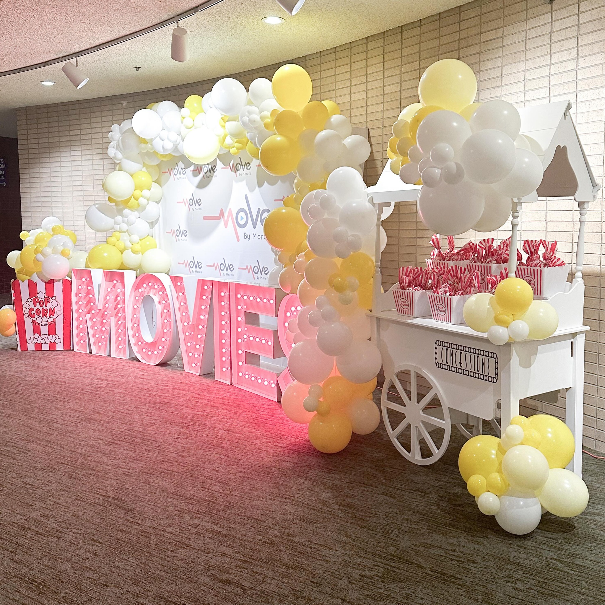 Event setup by The Sweet Cart Denver